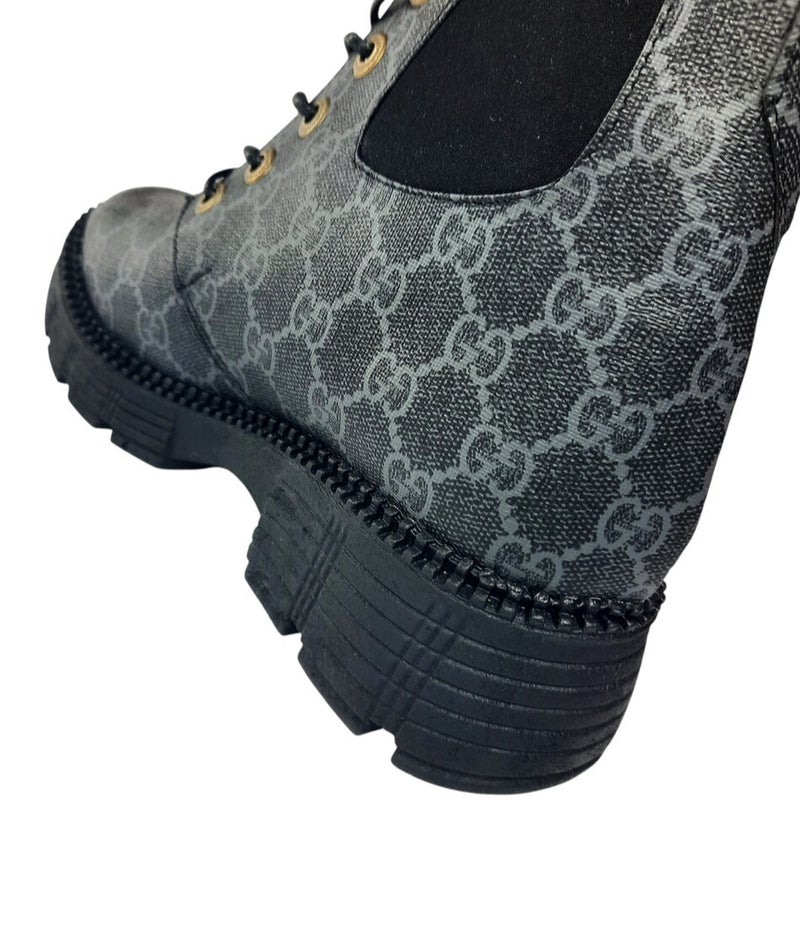 Women's safety ankle boots – leather with laces – comfortable rubber sole - Image 5